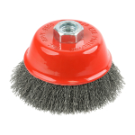 100 (M14x0.3) Angle GrinderCrimped Steel Wire Cup Brush