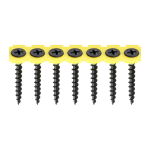3.5x35 Collated Coarse Phillips Bugle Drywall Screw Black Pack 1000