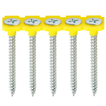 3.5x25 Collated Fine Phillips Bugle Drywall Screw Zinc Plated Pack 1000