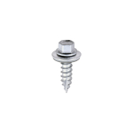 6.3x25 Hex Metal to Timber Slash Point External Screw and Washer Silver Pack 100
