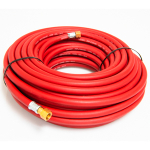 10mm Acetylene Fitted Hose 30Mtr 3/8" Check Valve Red