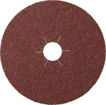 115x22 Star Hole Fibre Sanding Disc CS561 P180 Klingspor Pack 25