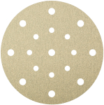 125 Velcro With Holes (GLS27 Pattern) Wood Sanding Disc P80 PS33CK Klingspor Pack 100