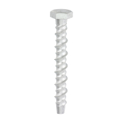 M8x75 Hex Masonry Bolt Din529 Silver Pack 100
