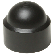 M12 Bolt & Nut Protection Cap Black Pack 50
