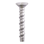 M8x60 Torx Countersunk Masonry Bolt Din529 Silver Pack 100