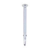 5.5x85 Phillips Countersunk Wood to Heavy Section Steel Wing Tip Self Drilling Screw Zinc Plated Pac