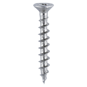 4.8x25 Unreinforced Frame Screw Zinc Plated Timco 200 Range Pack 1000