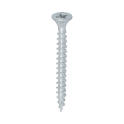 4.0x40 Pozi Countersunk External Muti Purpose Silver Screw Timco C2 Range Pack 350
