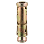 M12 Shield Only Anchor Zinc & Yellow Plated Pack 25