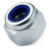 M4 Type P Nyloc Nut Din982 Zinc Plated Gr.8 Pack 1000