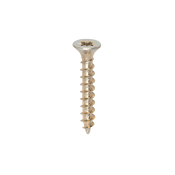 3x20 Pozi Countersunk Chipboard Screw Zinc & Yellow Plated Timco Solo Range Pack 200