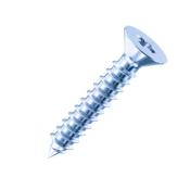 No14x3/4 Pozi Countersunk Ab Point Self Tapping Screw Zinc Plated Pack 500