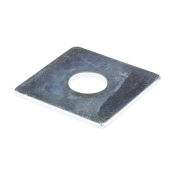 M16x50x3 Square Plate Washer DIN 436 Zinc Plated Pack 100