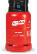 Flogas Propane 11Kg FLT Cylinder UN 1978 Class 2.1