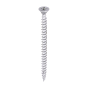4.0x60 Pozi Countersunk External Muti Purpose Silver Screw Timco C2 Range Pack 200