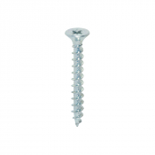 5x40 Pozi Countersunk Chipboard Screw Zinc Plated Timco Solo Range Pack 200