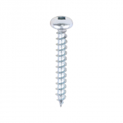 5x40 Square Pan Chipboard Screw Zinc Plated Timco Solo Range Pack 200