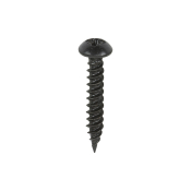No8x1 Pozi Round Woodscrew BLACKJAX Pack 200