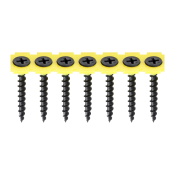 3.5x35 Collated Coarse Phillips Bugle Drywall Screw Black Pack 1000