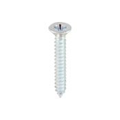 No12x11/2 Pozi Countersunk Ab Point Self Tapping Screw Zinc Plated Pack 200