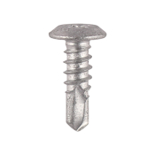 4.8x16 Phillips Low Profile Pan Self Drilling Screw Silver Pack 500