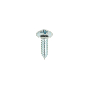 No8x5/8 Pozi Flange Ab Point Self Tapping Screw Zinc Plated Pack 200