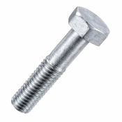 M8x90 Hex Bolt Din931 Hot Dipped Galvanised Gr.8.8 Pack 100