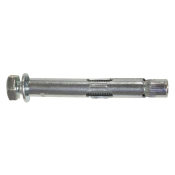 D12x65 Loose Sleeve Anchor M10 Grip 15mm Zinc Plated Masonmate Pack 50