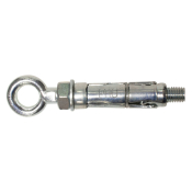 M6 Eye Shield Anchor Zinc Plated Pack 50