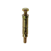 M12:40L Loose Shield Anchor Zinc & Yellow Plated JCP Ankerit Pack 25