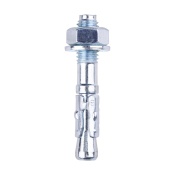 M8x50 Through Anchor Zinc Plated Pack 40