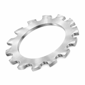 M10 External Shake Proof T-lock Washer Din6797A A2 Pack 1000