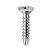 3.5x9.5 Pozi Countersunk Self Drilling Screw A4 Pack 1000