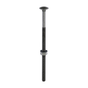 M10x200 Carriage Bolt, Nut & Washers Din603 Green Pack 10