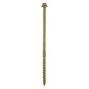 6.7x150 Hex Countersunk Timber Screw Green Pack 4