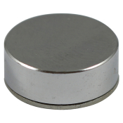 14 Threaded Screw Cover Cap Polished Chrome Timco Pack 40