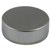 14 Threaded Screw Cover Cap Satin Chrome Timco Pack 40