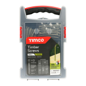 Hex Timber Screw Assortment Green Timco Pack 165