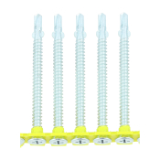 4.8x44 Collated Timber to Light Section Steel Coarse Wing Tipped Self Drilling Phillips Countersunk