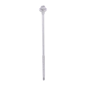 5.5/6.3x180 Hex Composite Panel to Light Section Steel Exterior Self Drilling Screw and Washer Silve