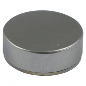 16 Threaded Screw Cover Cap SAtin Chrome Pack 4