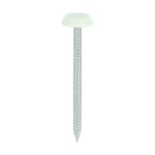 50x3.2 Polymer Headed Nail A4 (Head Diameter 12) Green Pack 100