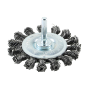 75 Drill Twisted Knot Steel Wire Wheel Brush Timco Ea