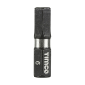 6.0x25 Hex Impact Driver Bit X6 Addax Pack 10
