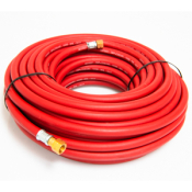 10mm Acetylene Fitted Hose 30Mtr 3/8inch Check Valve Red