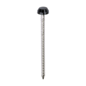 40x2.1 Polymer Headed Pin A4 Anthracite (Head Diameter 6.2) Grey Pack 250