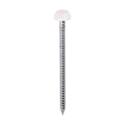 40x2.1 Polymer Headed Pin A4 Cream (Head Diameter 6.2) Pack 250