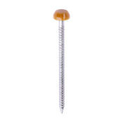 40x2.1 Polymer Headed Pin A4 Oak (Head Diameter 6.2) Pack 250