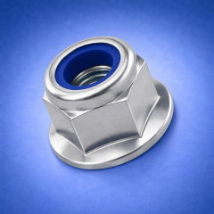Flanged Nyloc Nuts